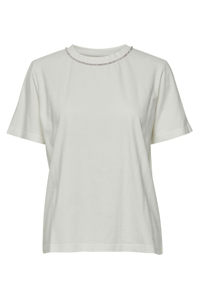 Ichi - T-shirt - IH Runela SS17 - Cloud Dancer