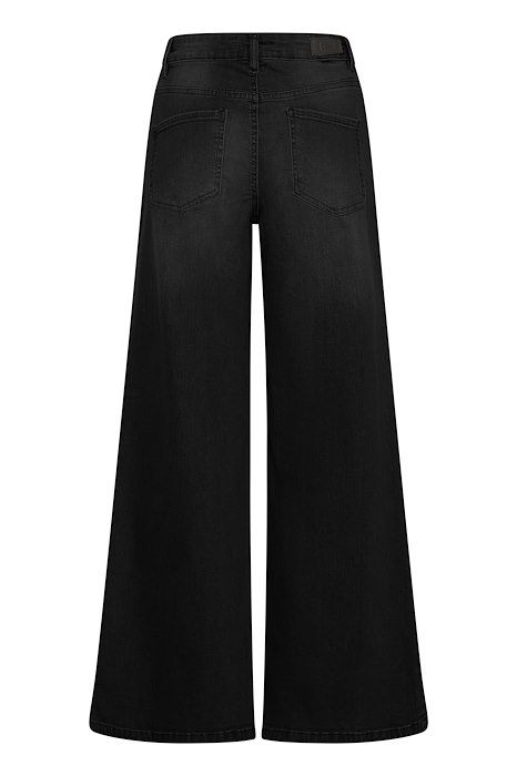 Ichi - Jeans - Twiggy Wide MW - Black