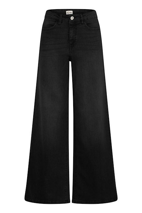 Ichi - Jeans - Twiggy Wide MW - Black