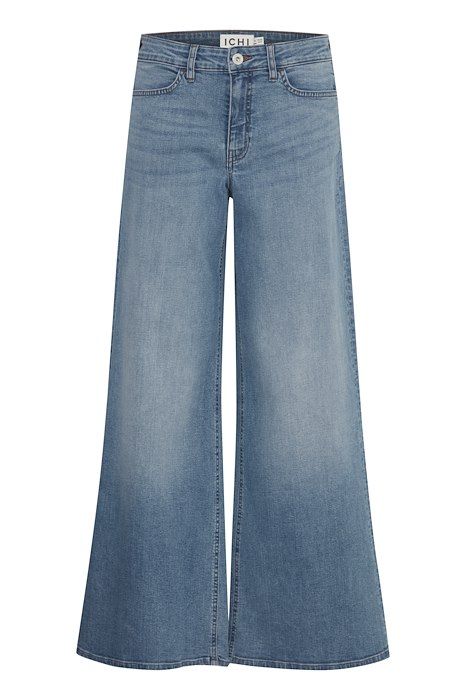 Ichi - Jeans - Twiggy Wide MW - Light blue