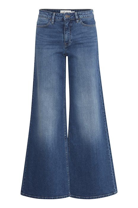 Ichi - Jeans - Twiggy Wide MW - Medium blue