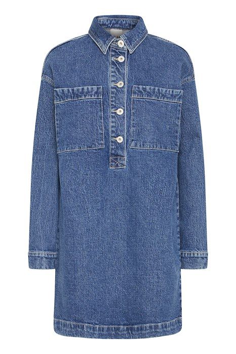 Ichi - Kjole - Unni - Medium blue