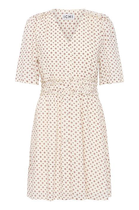 Ichi - Kjole - IH Ursula DR - Fired Brick Flower 