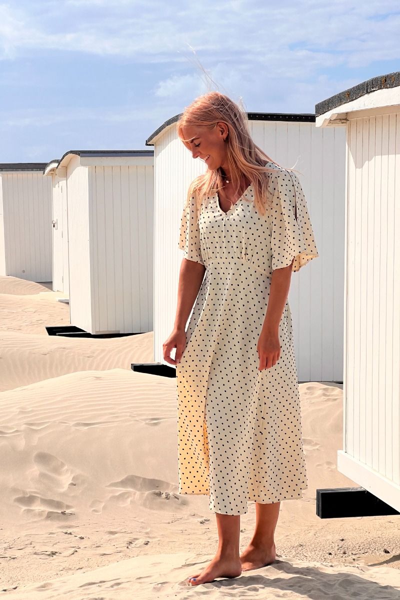 Ichi - Kjole - IH Zabby DR - Almond Milk