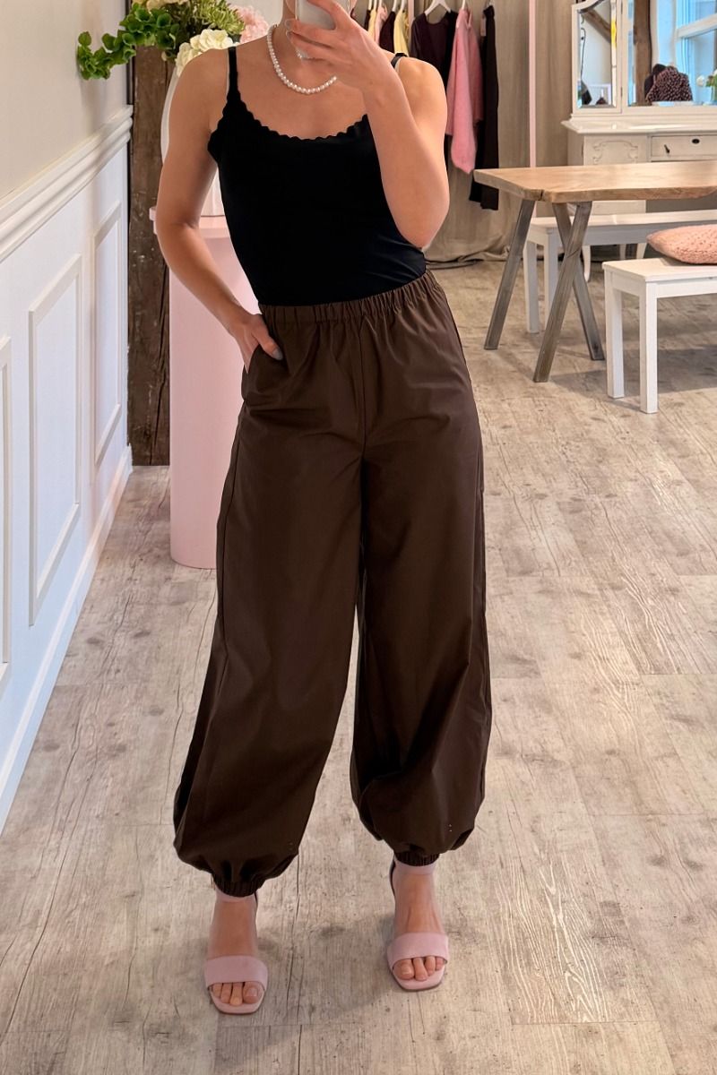 A-View - Bukser - Seven Pants - Dark Brown