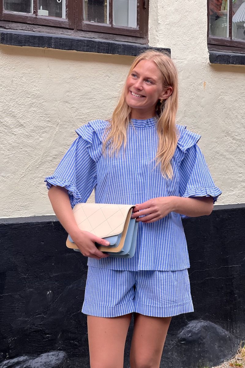 Noella - Bluse - Lesly Blouse - Blue Stripe