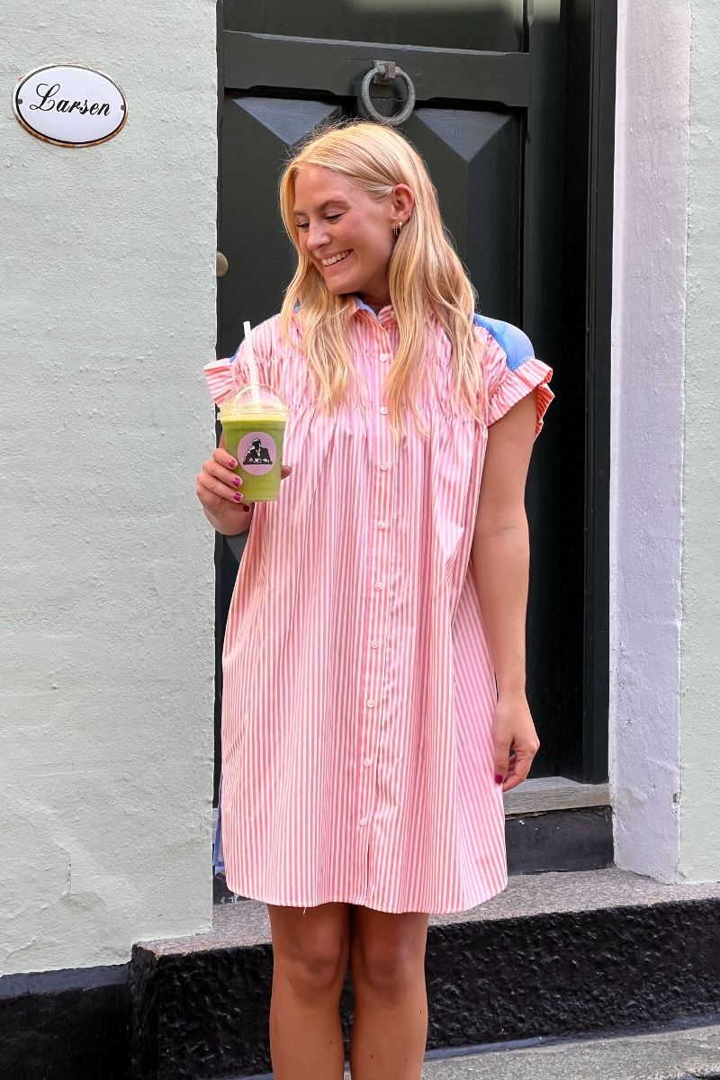 Nümph - Kjole - NU Diamond Dress - Pink Carnation