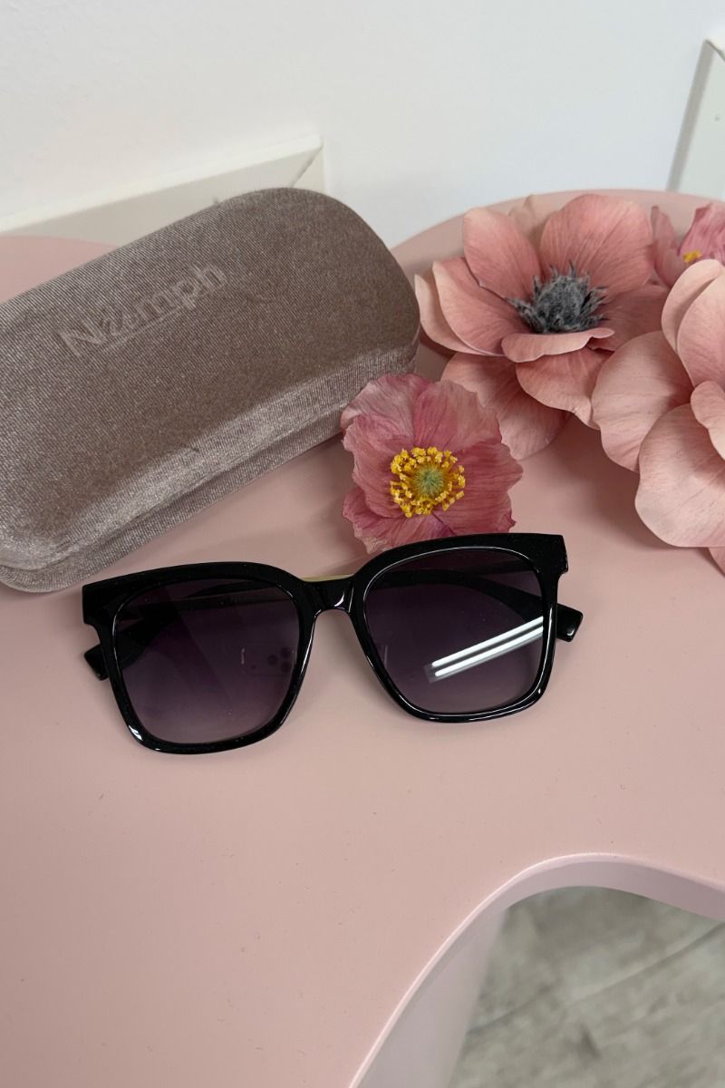 Nümph - Solbriller - Posha Sunglasses - Caviar