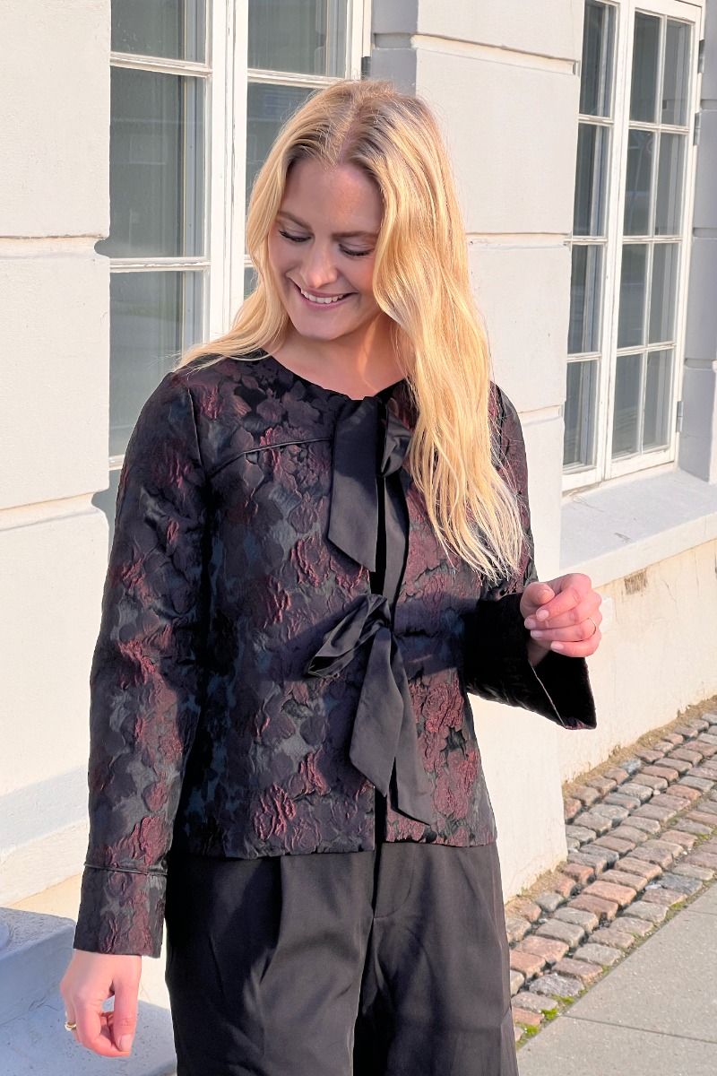 A-View - Jakke - Aria Jacket - Burgundy