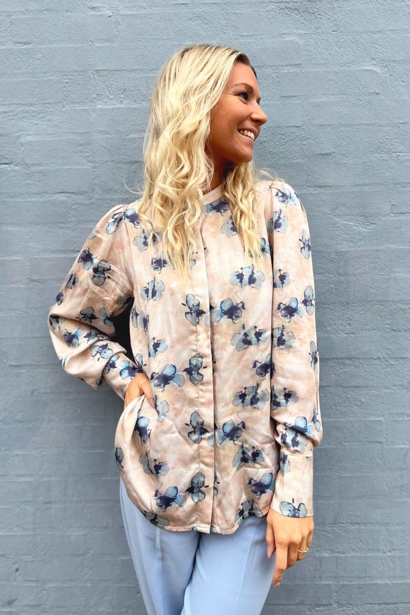 Bruuns Bazaar - Skjorte - Anise Bleecker Shirt - Flower Print