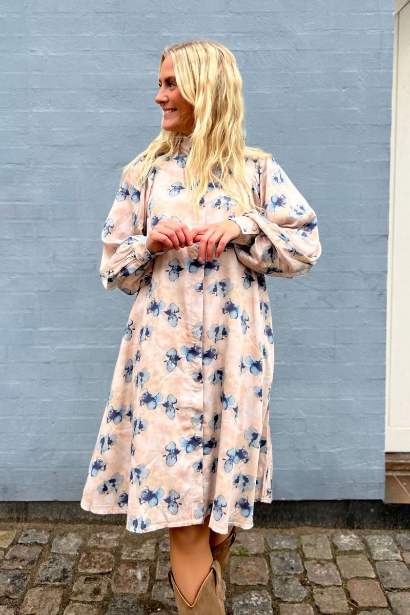 Bruuns Bazaar W- Kjole - Anise Philina Dress - Flower Print