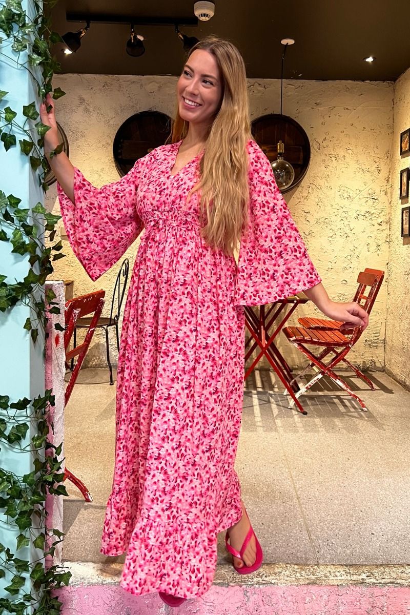 Continue - Kjole - Thilde Flowers - Pink Soft Flowers