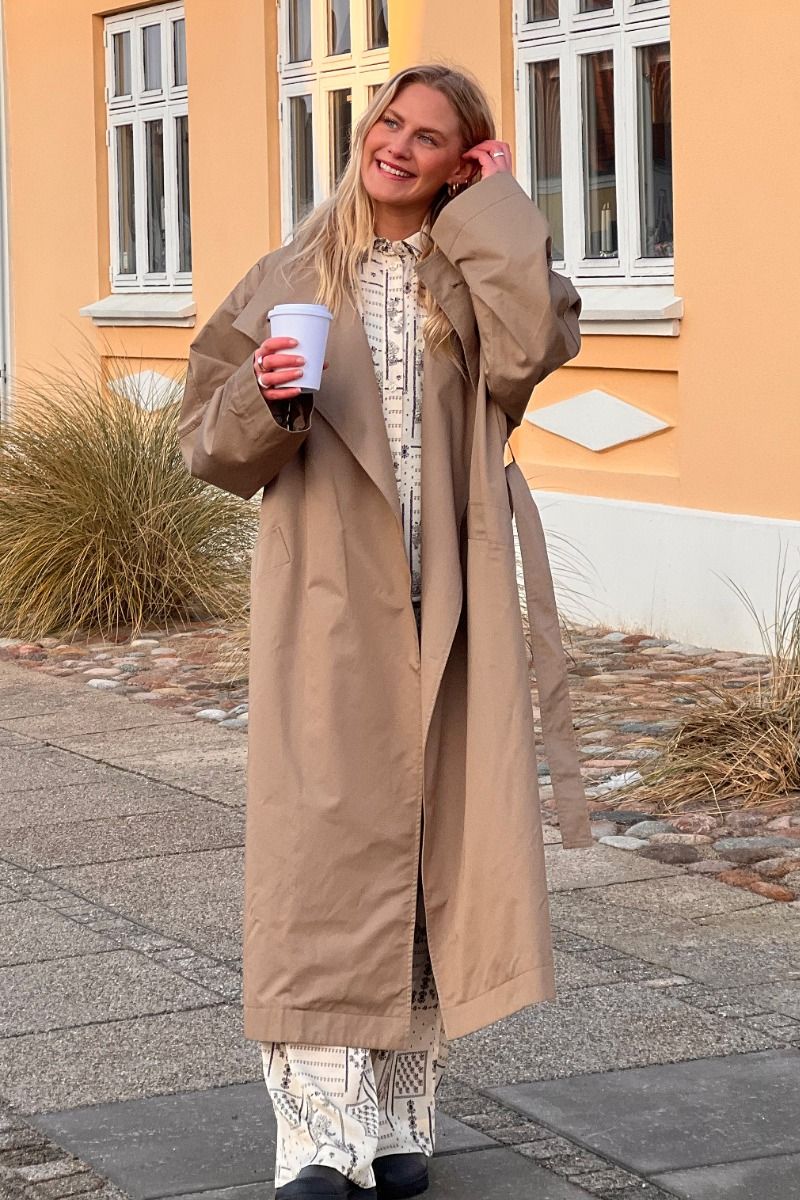 Noella - Jakke - Makenzie Coat - Grey Sand