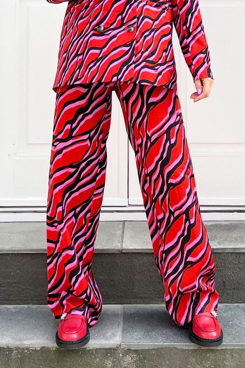 Nümph - Bukser - Nuelvilda Pant - Molten Lava