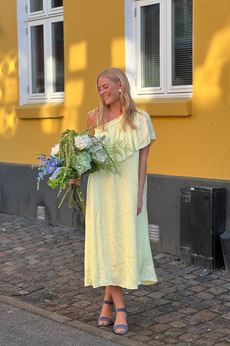 Bruuns Bazaar - Kjole - Women SerotinaBBSanjani Dress - Tender Yellow