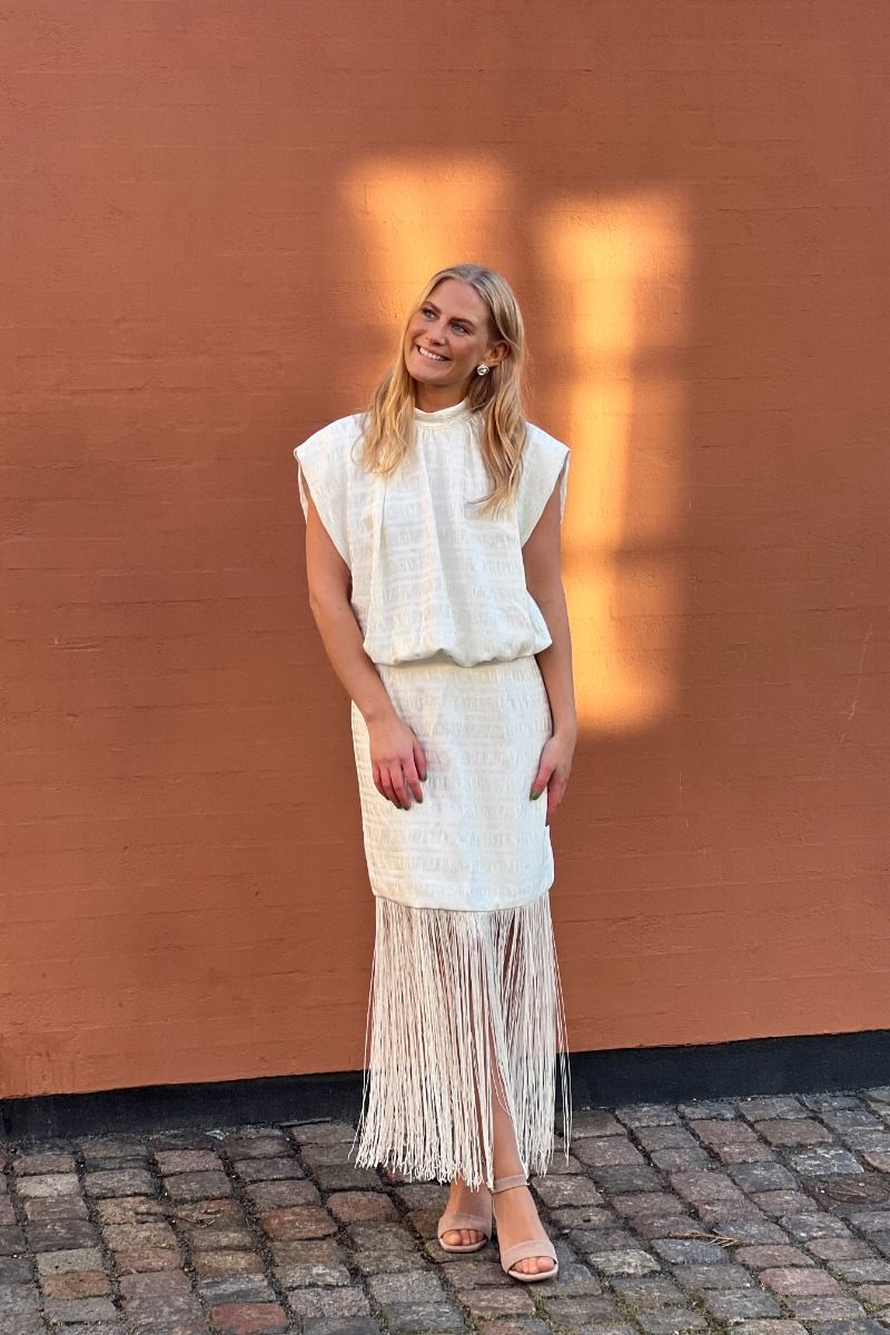 Bruuns Bazaar - Kjole - Women PentziaBBMalisa Dress - Snow White