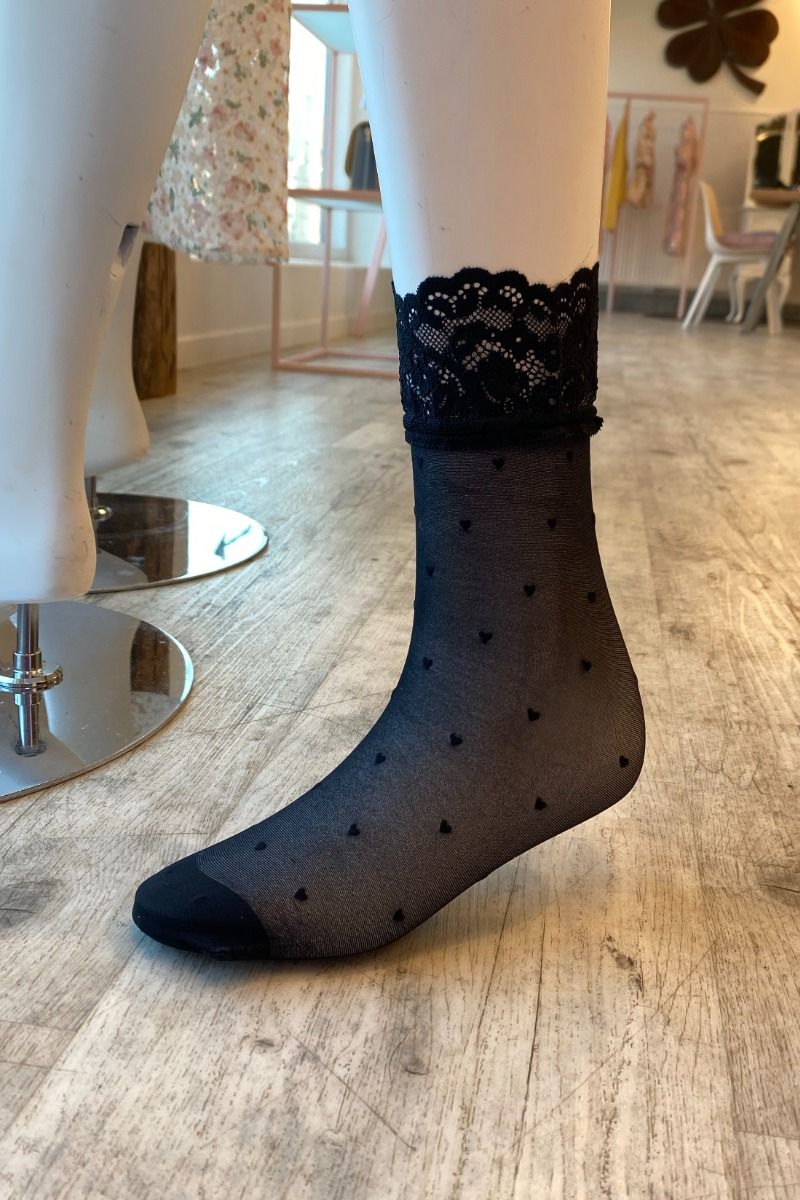 Oroblu - Strømper - Sweetie socks 20 - Black