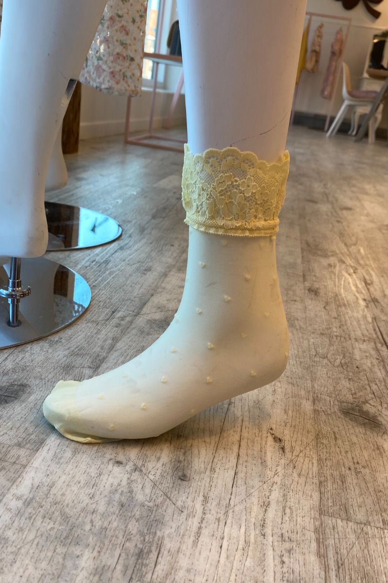 Oroblu - Strømper - Sweetie socks 20 - Vanilla 3