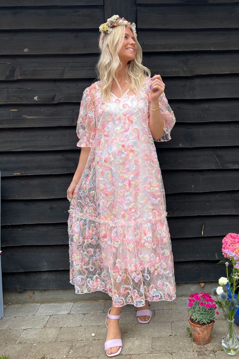 Hunkön - Kjole - Mila Dress -Rainbow
