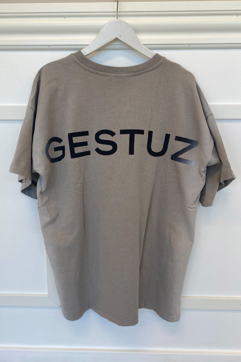 Gestuz - T-shirt - Kilja OZ Tee - Rock Ridge Spray Washed 