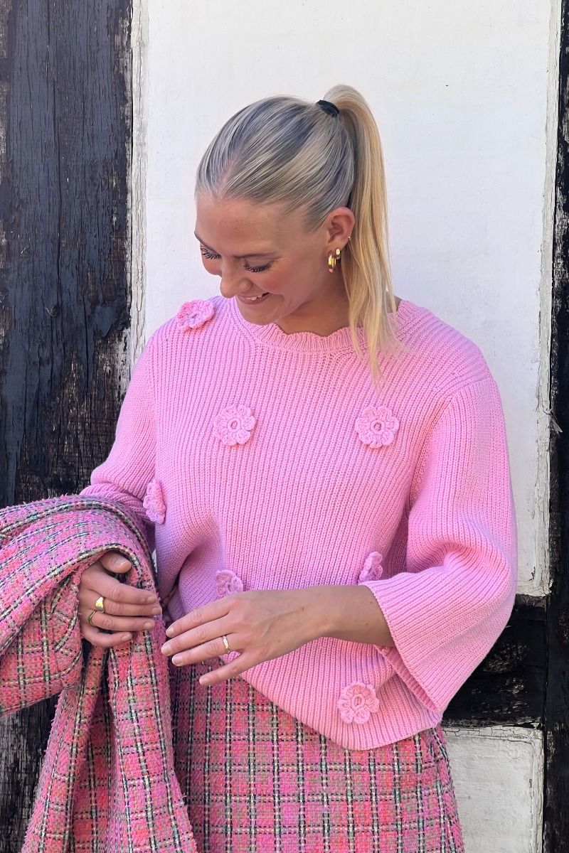 Nümph - Strik - Marsie SS Pullover - Lilac Sachet