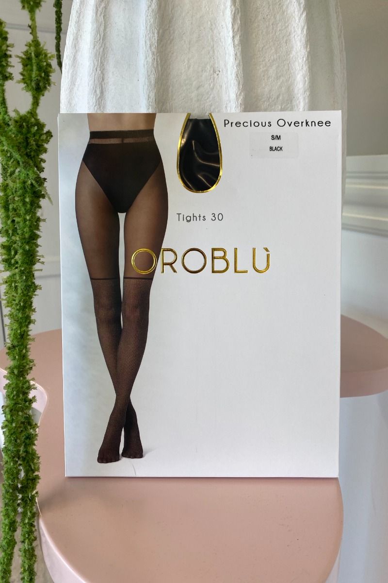 Oroblu - Strømpebukser - Precious Overknee Tights - Black
