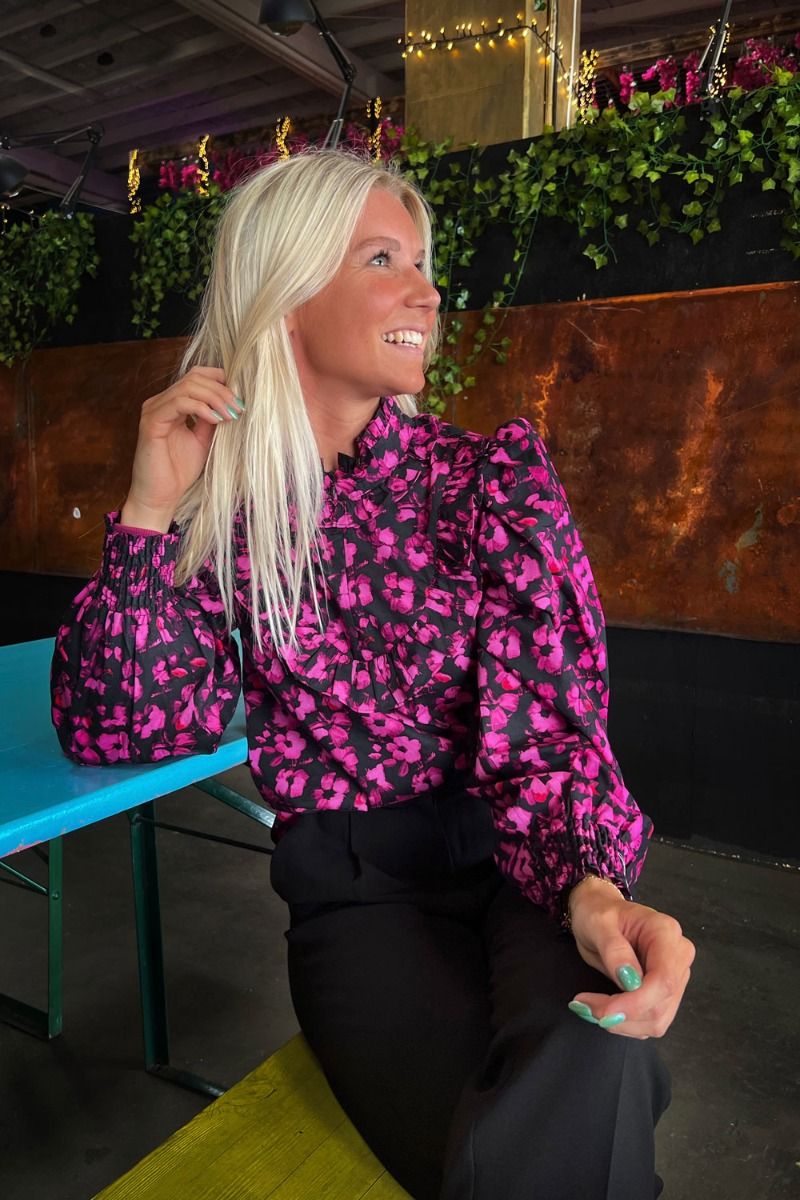 Gestuz - Bluse - DayaGZ Blouse - Pink Flower