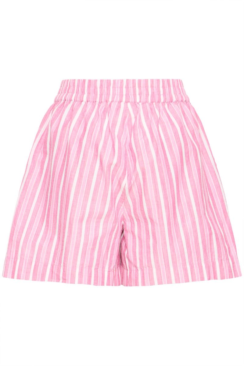 Ichi - Shorts - Indra SHO - Wild Orchid Stripe (Levering midt april)