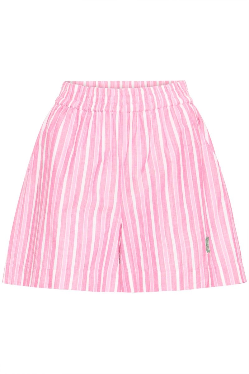 Ichi - Shorts - Indra SHO - Wild Orchid Stripe (Levering midt april)