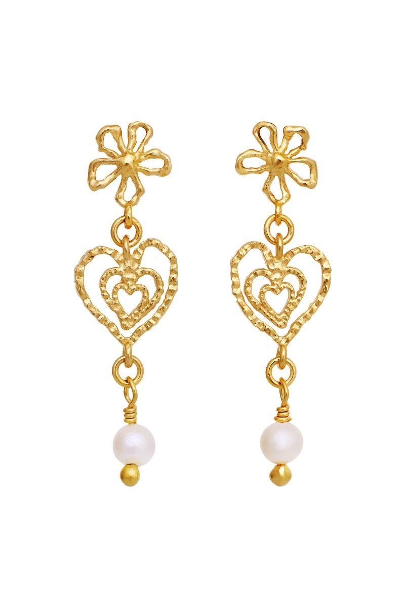 Maanesten - Øreringe - Izabel Earrings - Gold
