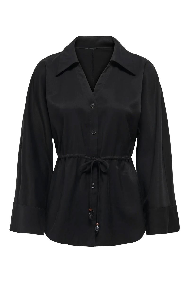 JDY - Skjorte - Milena L/S Shirt - Black 