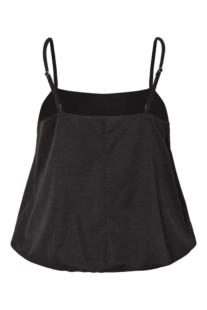 Pieces - Top - Tora Strap Balloon - Black