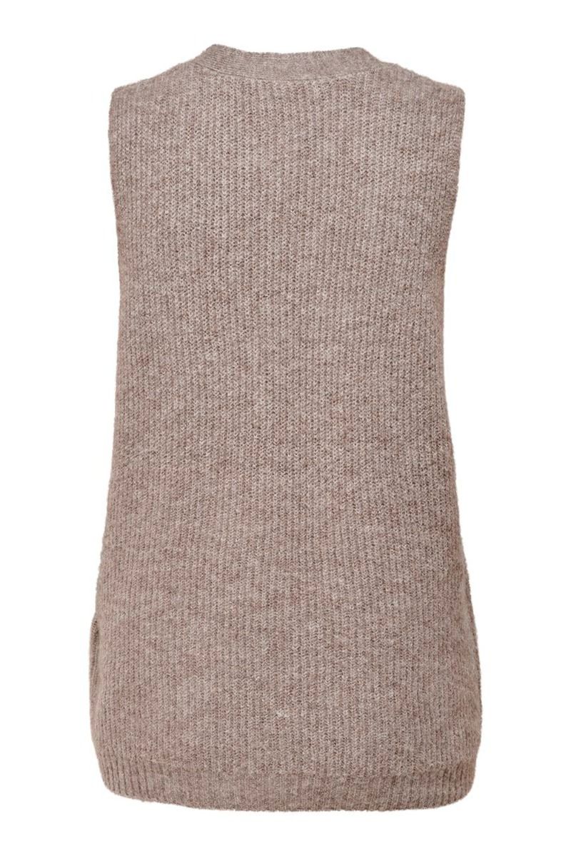 JDY - Vest - Hudson Life SL Button Vest - Iron