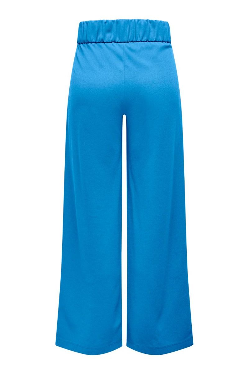 JDY - Bukser - JDY Geggo New Long Pant - Azure Blue