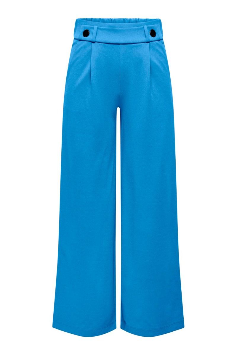 JDY - Bukser - JDY Geggo New Long Pant - Azure Blue