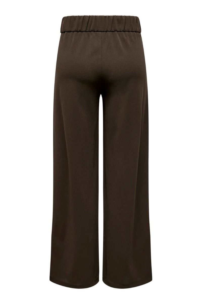 JDY - Bukser - JDY Louisville Catia Wide Pant - Chocolate Brown