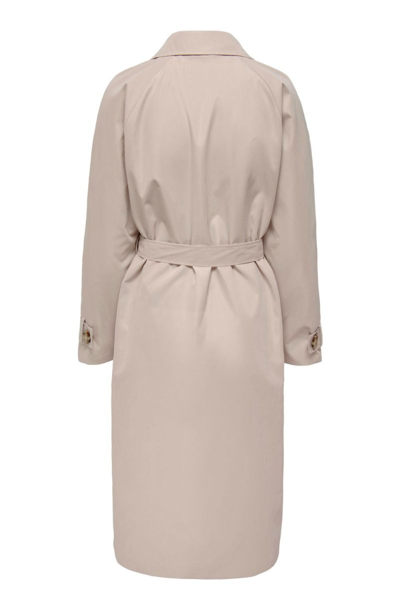 JDY - Jakke - JDY Panther Oversize Trenchcoat - Chateau Gray