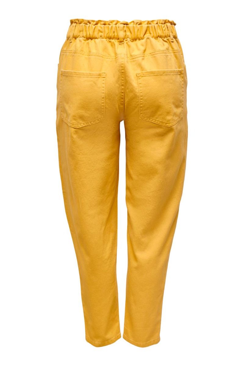 JDY - Jeans - JDY Zizzy Loose HW Crop Pant - Mineral Yellow