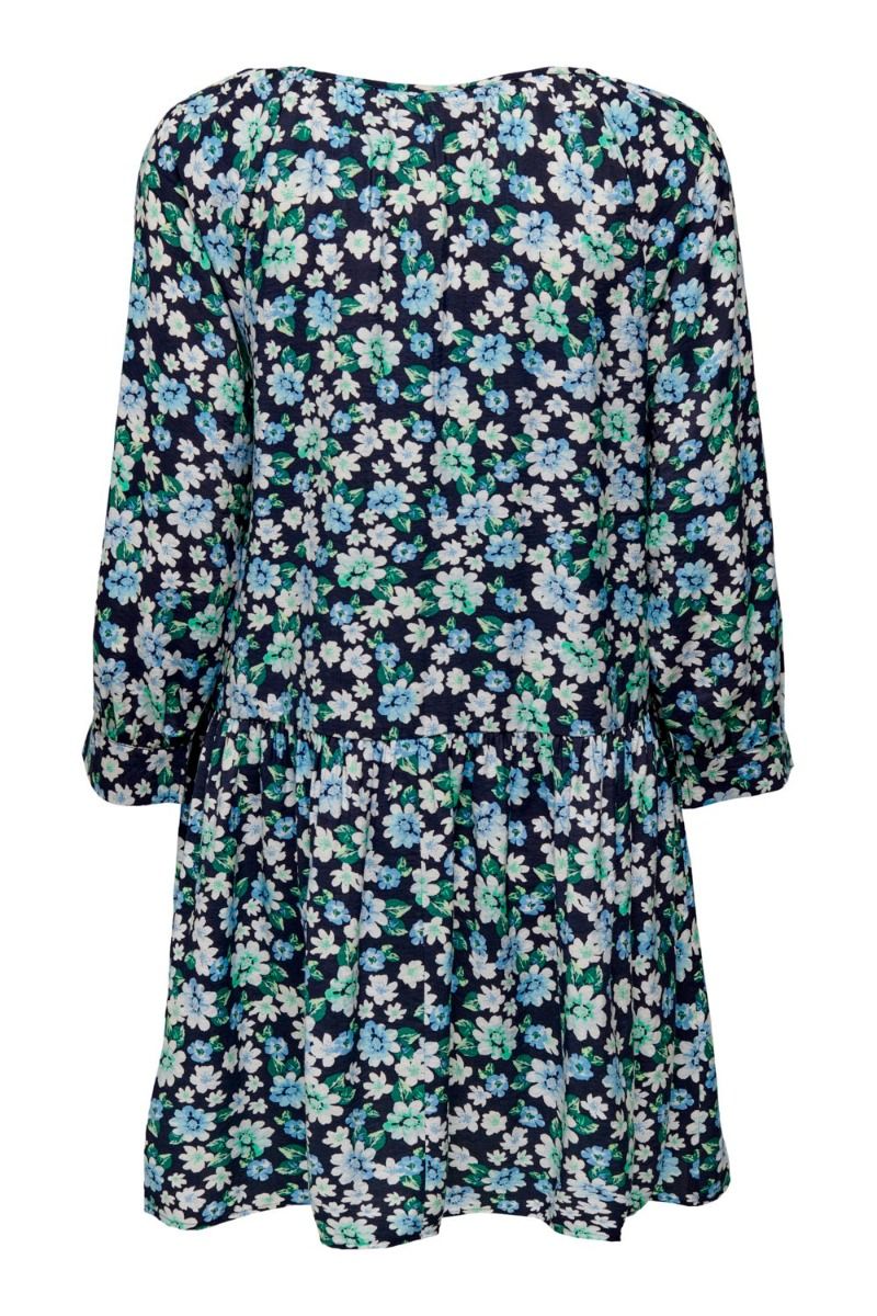 JDY - Kjole - JDY Camilla 7/8 Dress - Sky Captain