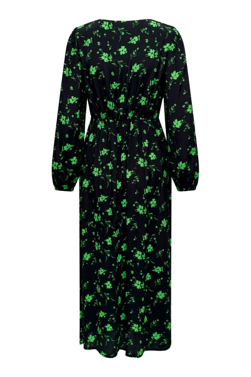 JDY - Kjole - JDY Jackson L/S Midi Dress - Black