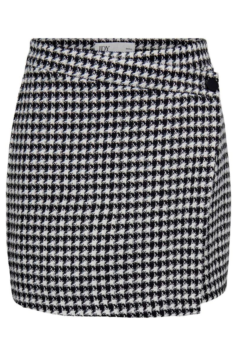JDY - Nederdel - JDY Neolina Short Boucle Skirt - Black