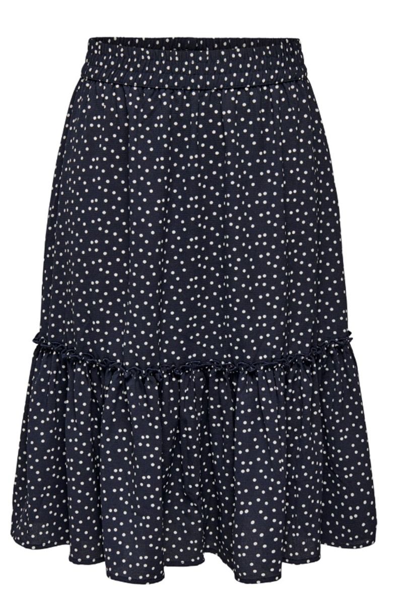 JDY - Nederdel - JDY Piper MW Midi Skirt - Sky Captain