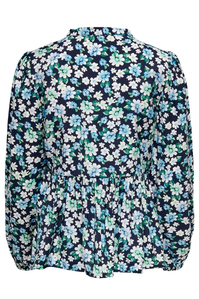 JDY - Skjorte - JDY Camilla LS Shirt - Sky Captain