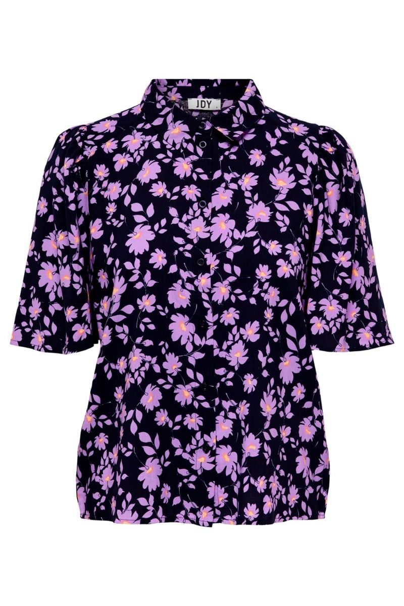 JDY - Skjorte - JDY Gaya Life 2/4 Shirt - Sky Captain