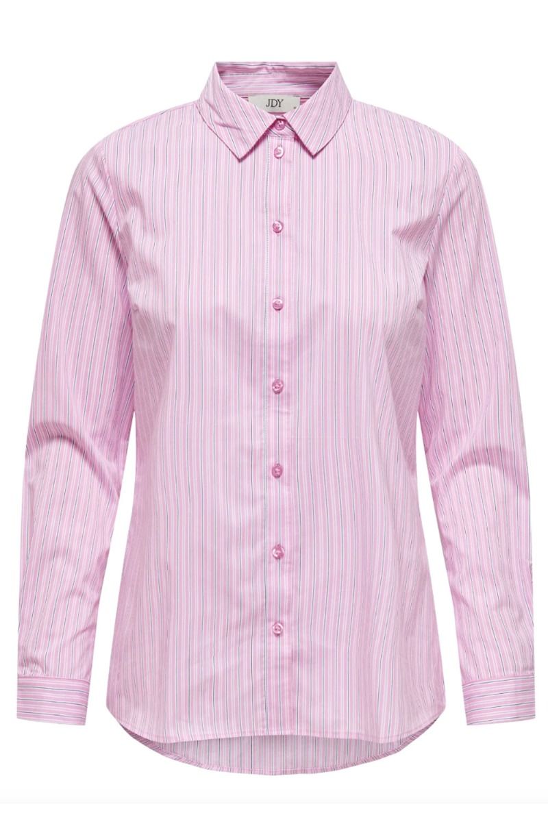 JDY - Skjorte - JDY Mio LS Shirt - Begonia Pink