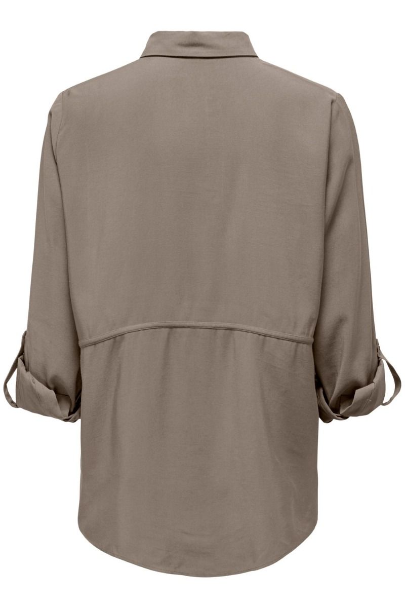 JDY - Skjorte - JDY Olli LS Long Shirt - Driftwood