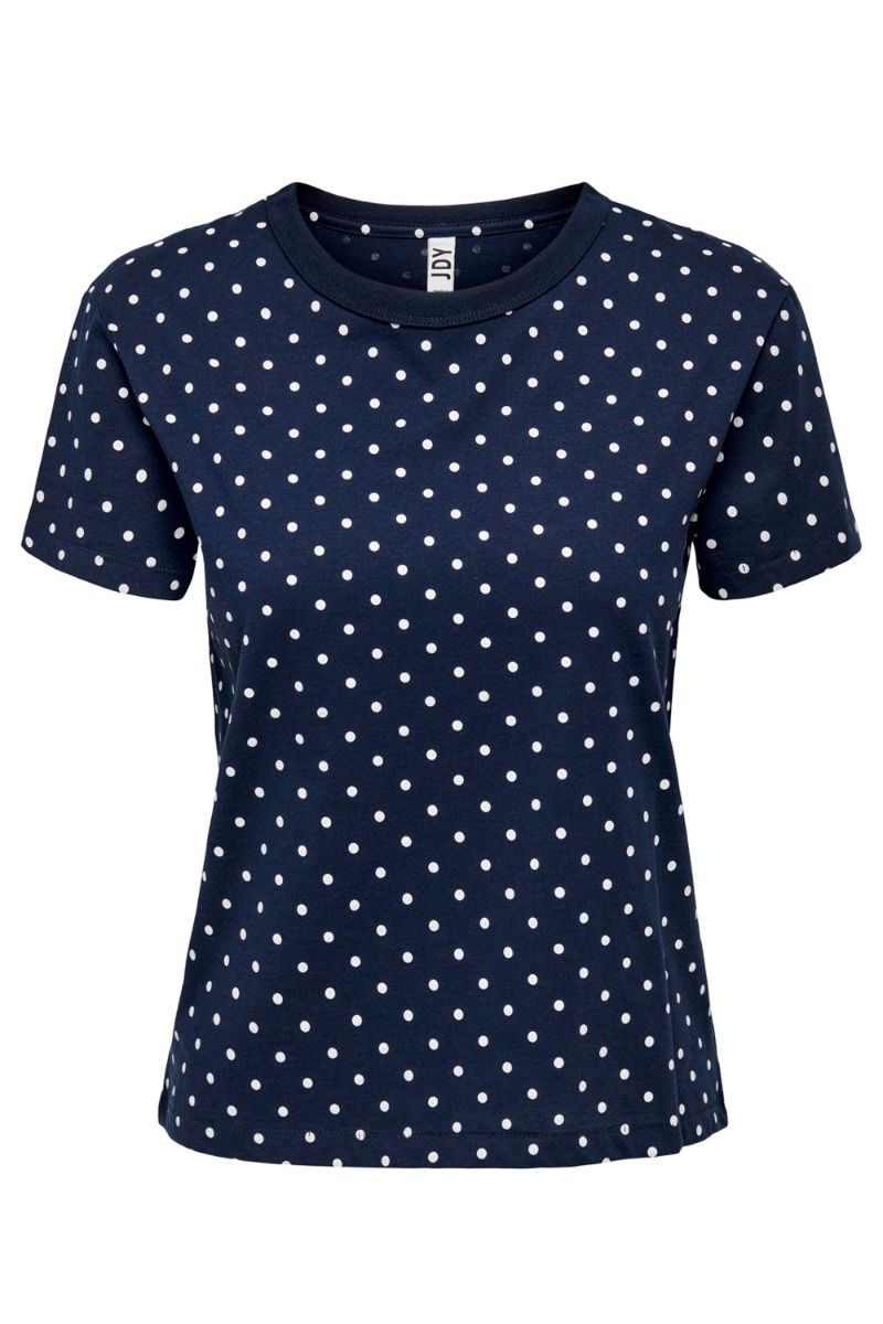 JDY - T-shirt - JDY Michigan SS Top - Sky Captain