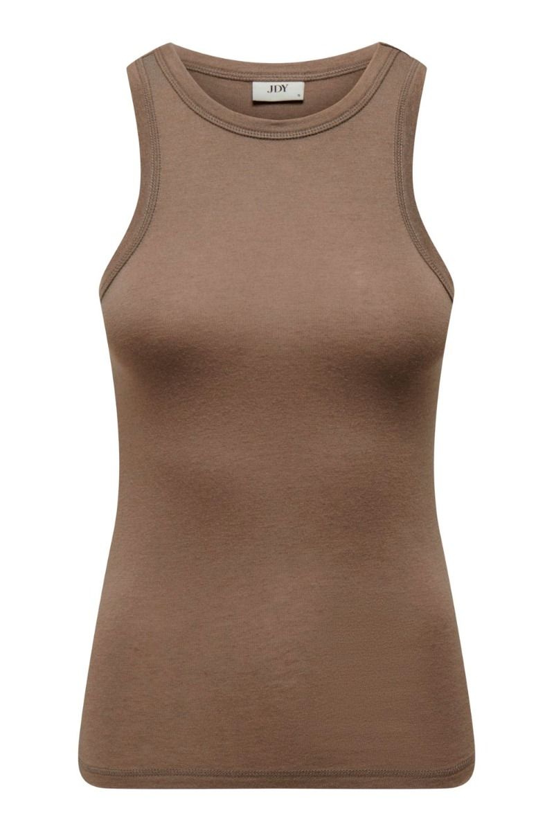 ❤︎ JDY - Top - JDY Suma Wool Tank Top - Toasted Coconut