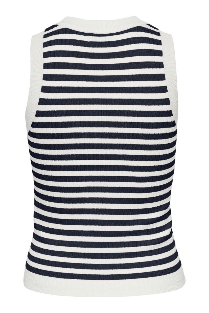 JDY - Top - Aya Tank Top - Cloud Dancer/black