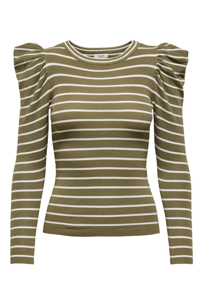 JDY - Bluse - Cerol L/S Pullover - Lead Gray